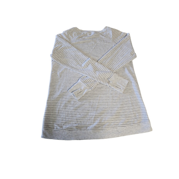 Danskin Striped Sweatshirt w/Thumb Loops - Picture 5 of 8